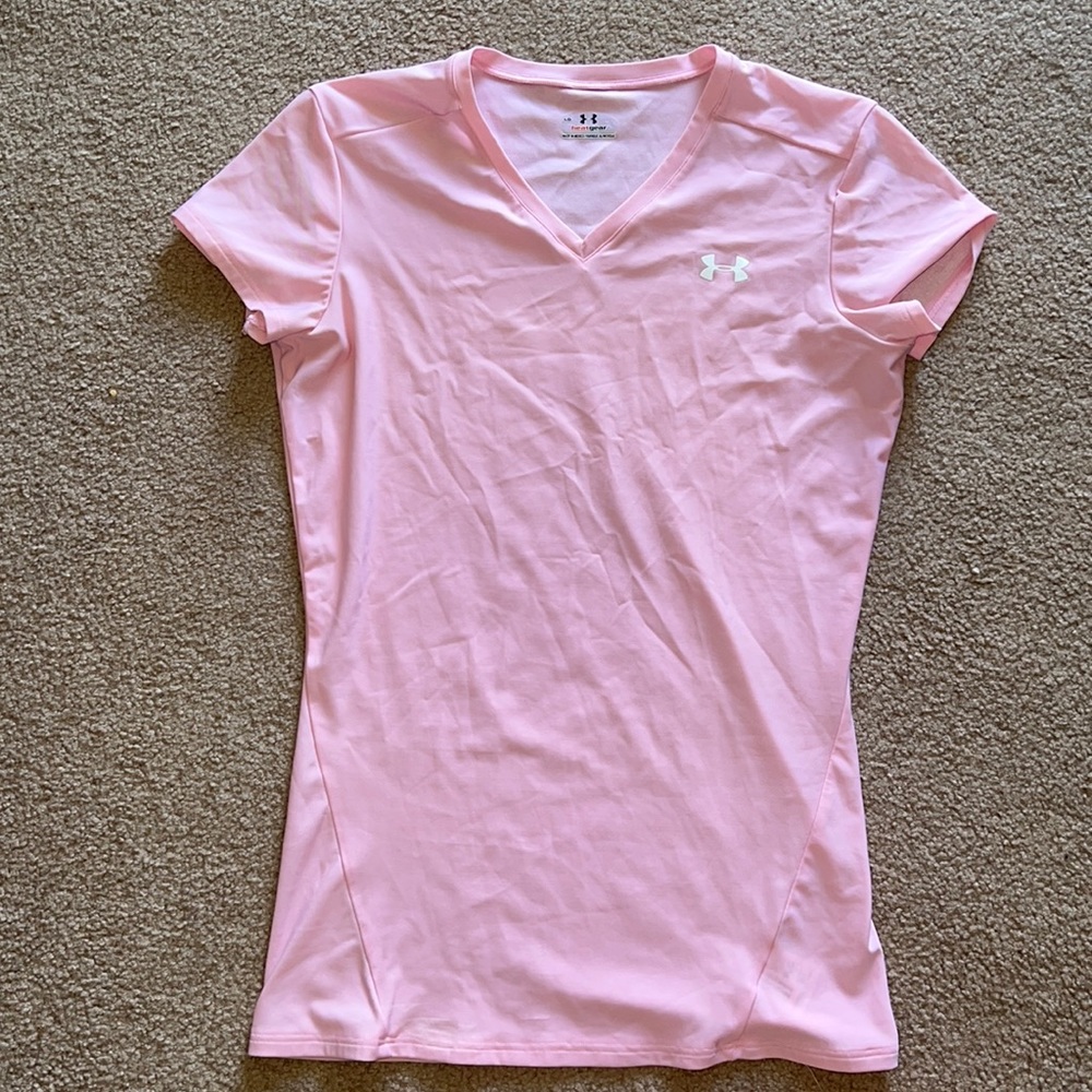 Under Armour Heat Gear V-neck Short Sleeve T-Shirt